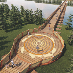 景觀浮橋 旅游浮橋搭建與建造 專利資質(zhì)+報價